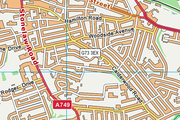 G73 3EX map - OS VectorMap District (Ordnance Survey) G73 3EX map - OS VectorMap District (Ordnance Survey)