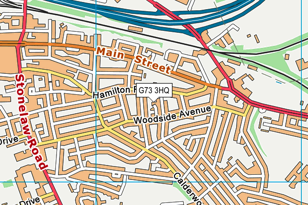 G73 3HQ map - OS VectorMap District (Ordnance Survey) G73 3HQ map - OS VectorMap District (Ordnance Survey)