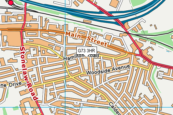 G73 3HR map - OS VectorMap District (Ordnance Survey) G73 3HR map - OS VectorMap District (Ordnance Survey)