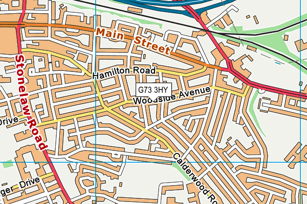 G73 3HY map - OS VectorMap District (Ordnance Survey) G73 3HY map - OS VectorMap District (Ordnance Survey)