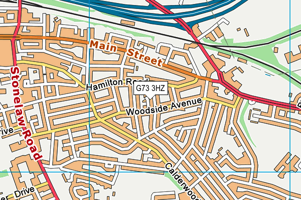 G73 3HZ map - OS VectorMap District (Ordnance Survey) G73 3HZ map - OS VectorMap District (Ordnance Survey)