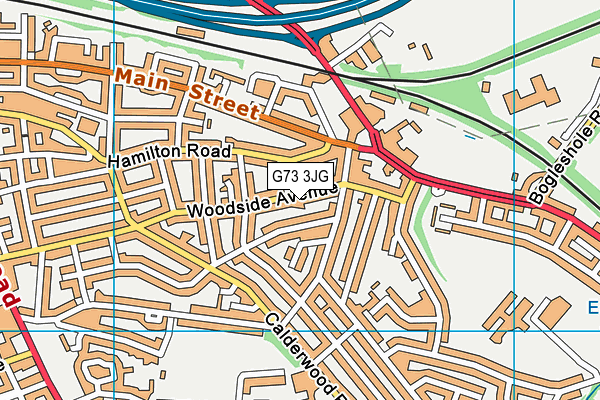 G73 3JG map - OS VectorMap District (Ordnance Survey) G73 3JG map - OS VectorMap District (Ordnance Survey)