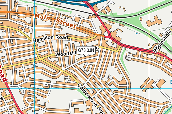 G73 3JN map - OS VectorMap District (Ordnance Survey) G73 3JN map - OS VectorMap District (Ordnance Survey)