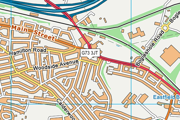 G73 3JT map - OS VectorMap District (Ordnance Survey) G73 3JT map - OS VectorMap District (Ordnance Survey)