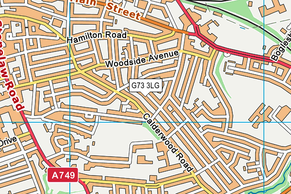G73 3LG map - OS VectorMap District (Ordnance Survey) G73 3LG map - OS VectorMap District (Ordnance Survey)