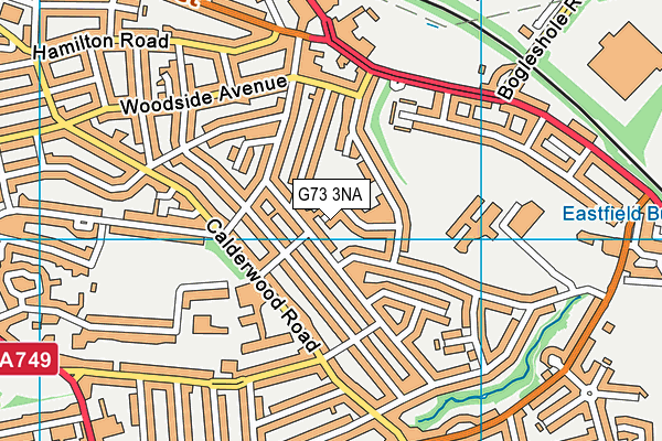 G73 3NA map - OS VectorMap District (Ordnance Survey) G73 3NA map - OS VectorMap District (Ordnance Survey)