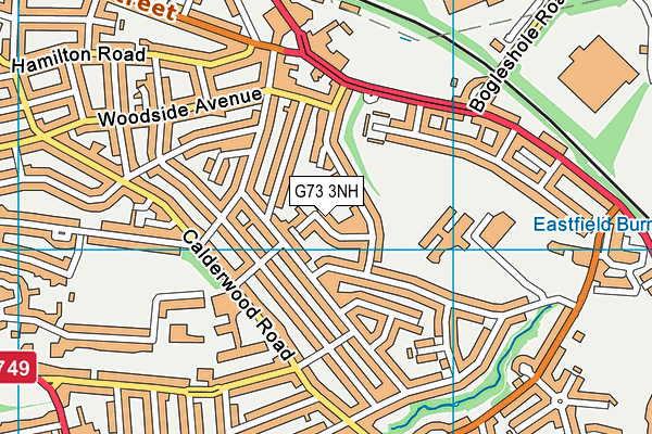 G73 3NH map - OS VectorMap District (Ordnance Survey) G73 3NH map - OS VectorMap District (Ordnance Survey)