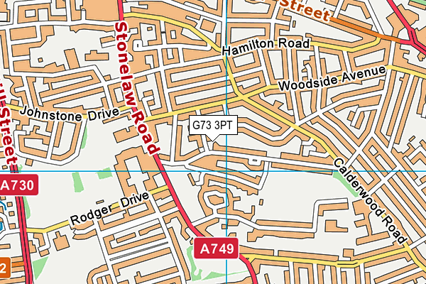 G73 3PT map - OS VectorMap District (Ordnance Survey) G73 3PT map - OS VectorMap District (Ordnance Survey)