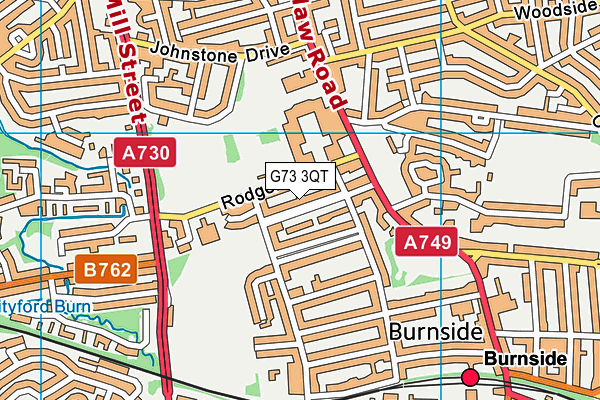 G73 3QT map - OS VectorMap District (Ordnance Survey) G73 3QT map - OS VectorMap District (Ordnance Survey)