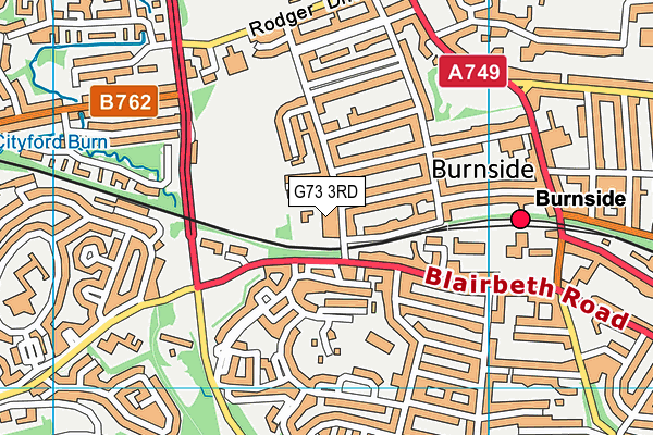 G73 3RD map - OS VectorMap District (Ordnance Survey) G73 3RD map - OS VectorMap District (Ordnance Survey)