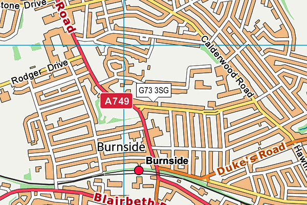 G73 3SG map - OS VectorMap District (Ordnance Survey) G73 3SG map - OS VectorMap District (Ordnance Survey)