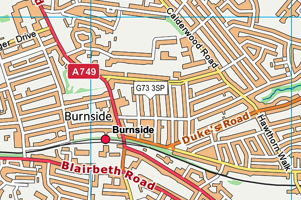 G73 3SP map - OS VectorMap District (Ordnance Survey) G73 3SP map - OS VectorMap District (Ordnance Survey)