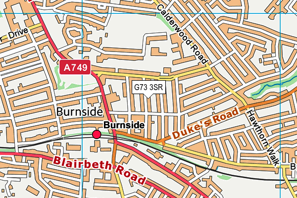 G73 3SR map - OS VectorMap District (Ordnance Survey) G73 3SR map - OS VectorMap District (Ordnance Survey)