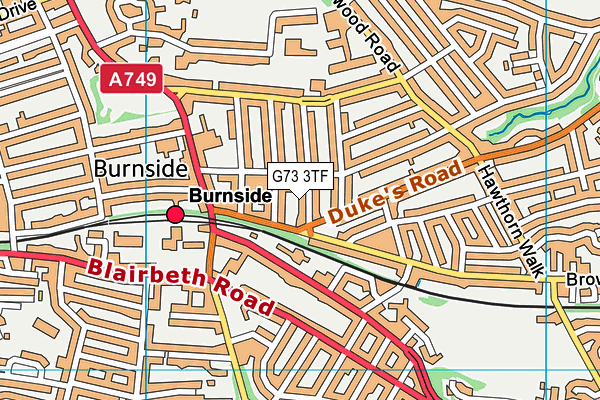 G73 3TF map - OS VectorMap District (Ordnance Survey) G73 3TF map - OS VectorMap District (Ordnance Survey)