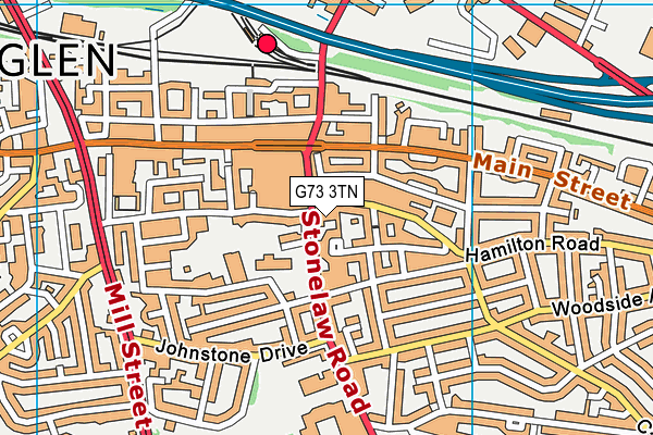 G73 3TN map - OS VectorMap District (Ordnance Survey) G73 3TN map - OS VectorMap District (Ordnance Survey)