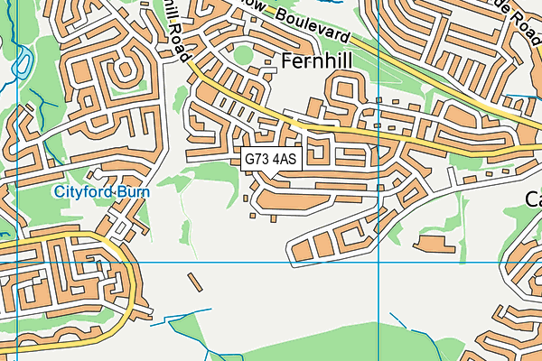 G73 4AS map - OS VectorMap District (Ordnance Survey) G73 4AS map - OS VectorMap District (Ordnance Survey)