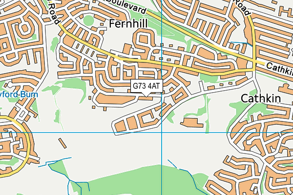 G73 4AT map - OS VectorMap District (Ordnance Survey) G73 4AT map - OS VectorMap District (Ordnance Survey)