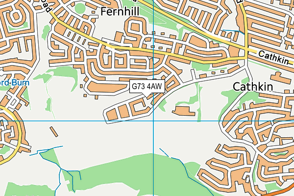 G73 4AW map - OS VectorMap District (Ordnance Survey) G73 4AW map - OS VectorMap District (Ordnance Survey)
