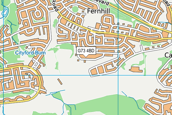 G73 4BD map - OS VectorMap District (Ordnance Survey) G73 4BD map - OS VectorMap District (Ordnance Survey)