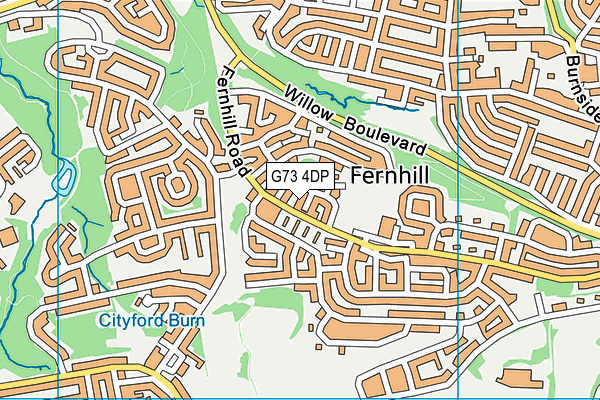 G73 4DP map - OS VectorMap District (Ordnance Survey) G73 4DP map - OS VectorMap District (Ordnance Survey)