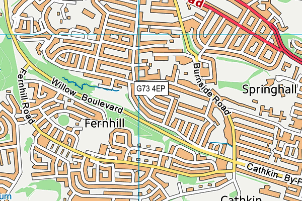 G73 4EP map - OS VectorMap District (Ordnance Survey) G73 4EP map - OS VectorMap District (Ordnance Survey)