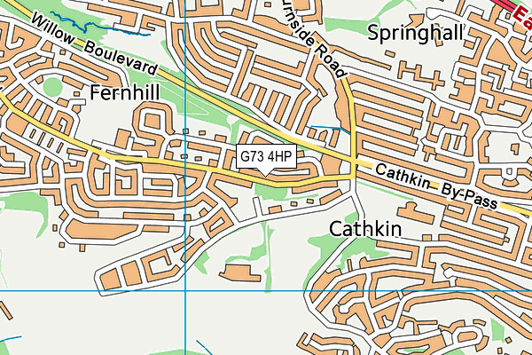 G73 4HP map - OS VectorMap District (Ordnance Survey) G73 4HP map - OS VectorMap District (Ordnance Survey)