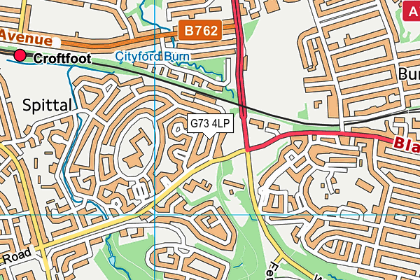 G73 4LP map - OS VectorMap District (Ordnance Survey) G73 4LP map - OS VectorMap District (Ordnance Survey)
