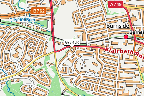 G73 4LR map - OS VectorMap District (Ordnance Survey) G73 4LR map - OS VectorMap District (Ordnance Survey)