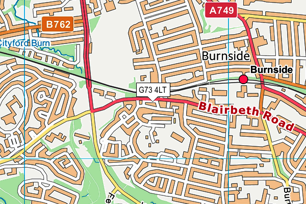 G73 4LT map - OS VectorMap District (Ordnance Survey) G73 4LT map - OS VectorMap District (Ordnance Survey)