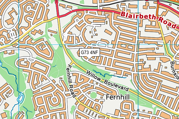G73 4NF map - OS VectorMap District (Ordnance Survey) G73 4NF map - OS VectorMap District (Ordnance Survey)