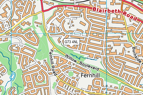 G73 4NL map - OS VectorMap District (Ordnance Survey) G73 4NL map - OS VectorMap District (Ordnance Survey)