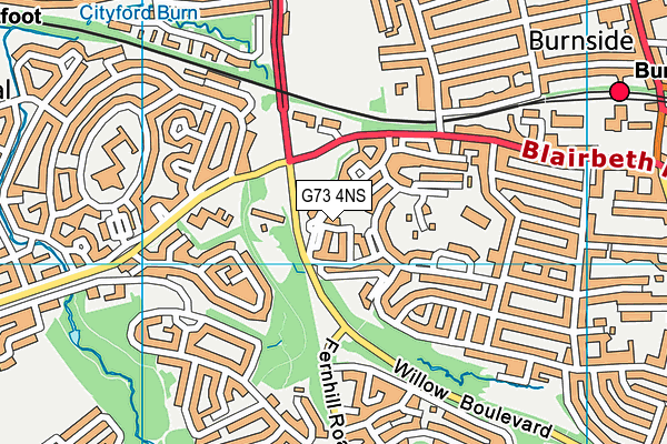 G73 4NS map - OS VectorMap District (Ordnance Survey) G73 4NS map - OS VectorMap District (Ordnance Survey)