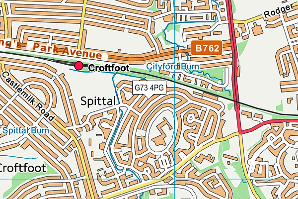 G73 4PG map - OS VectorMap District (Ordnance Survey) G73 4PG map - OS VectorMap District (Ordnance Survey)