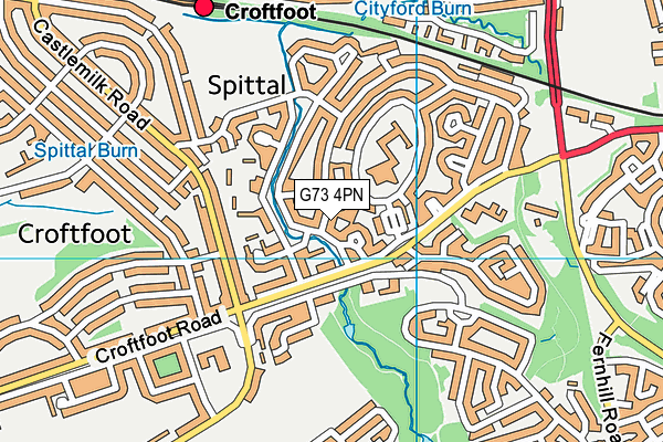 G73 4PN map - OS VectorMap District (Ordnance Survey) G73 4PN map - OS VectorMap District (Ordnance Survey)