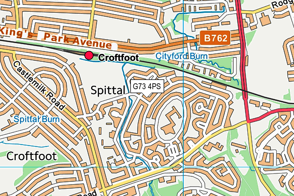 G73 4PS map - OS VectorMap District (Ordnance Survey) G73 4PS map - OS VectorMap District (Ordnance Survey)