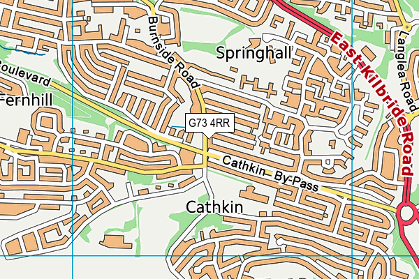 G73 4RR map - OS VectorMap District (Ordnance Survey) G73 4RR map - OS VectorMap District (Ordnance Survey)