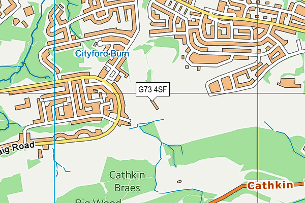 G73 4SF map - OS VectorMap District (Ordnance Survey) G73 4SF map - OS VectorMap District (Ordnance Survey)