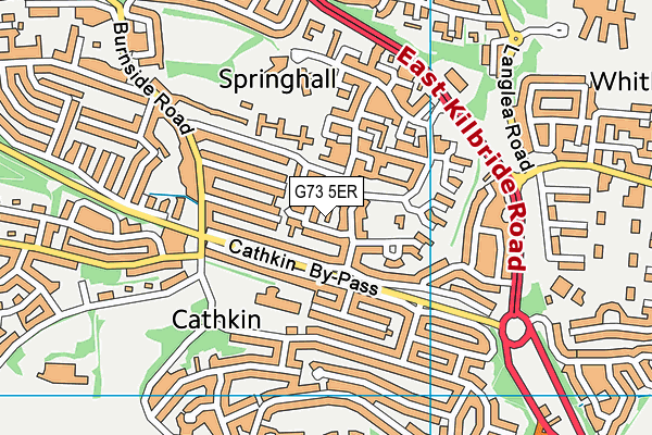 G73 5ER map - OS VectorMap District (Ordnance Survey) G73 5ER map - OS VectorMap District (Ordnance Survey)