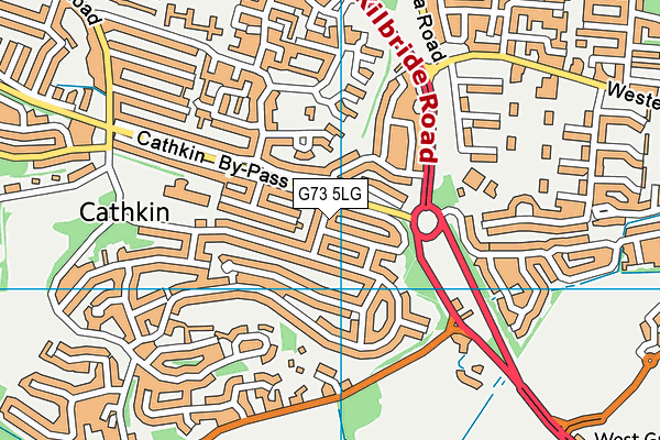 G73 5LG map - OS VectorMap District (Ordnance Survey) G73 5LG map - OS VectorMap District (Ordnance Survey)