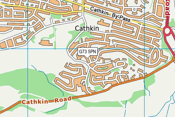G73 5PN map - OS VectorMap District (Ordnance Survey) G73 5PN map - OS VectorMap District (Ordnance Survey)