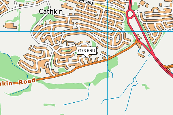 G73 5RU map - OS VectorMap District (Ordnance Survey) G73 5RU map - OS VectorMap District (Ordnance Survey)