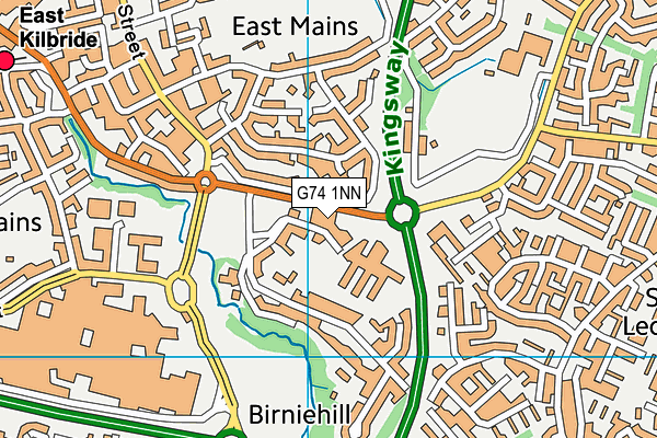 G74 1NN map - OS VectorMap District (Ordnance Survey) G74 1NN map - OS VectorMap District (Ordnance Survey)