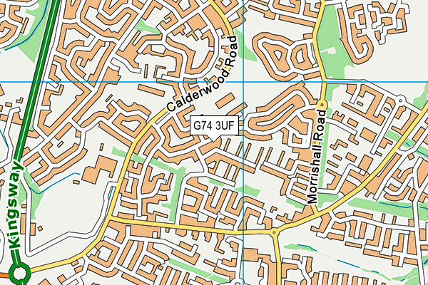 G74 3UF map - OS VectorMap District (Ordnance Survey) G74 3UF map - OS VectorMap District (Ordnance Survey)