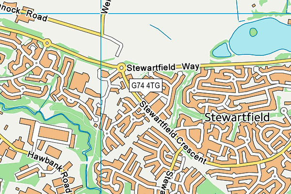 G74 4TG map - OS VectorMap District (Ordnance Survey) G74 4TG map - OS VectorMap District (Ordnance Survey)