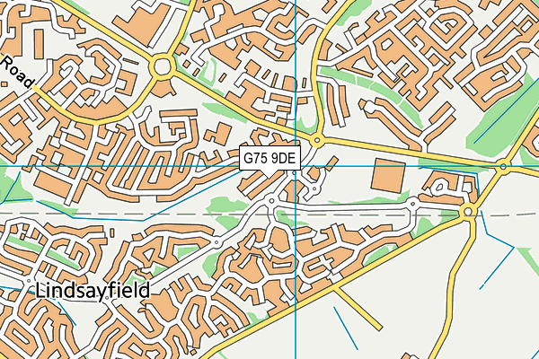G75 9DE map - OS VectorMap District (Ordnance Survey) G75 9DE map - OS VectorMap District (Ordnance Survey)