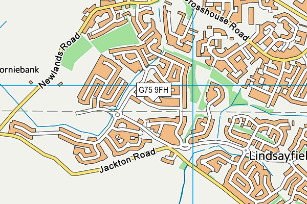 G75 9FH map - OS VectorMap District (Ordnance Survey) G75 9FH map - OS VectorMap District (Ordnance Survey)
