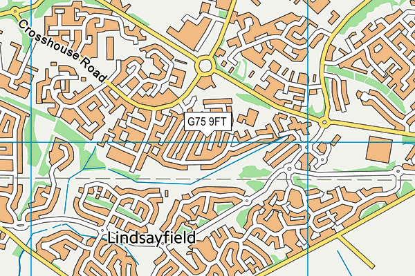 G75 9FT map - OS VectorMap District (Ordnance Survey) G75 9FT map - OS VectorMap District (Ordnance Survey)