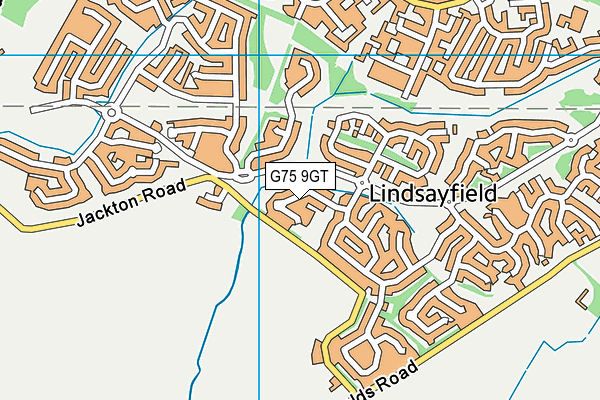 G75 9GT map - OS VectorMap District (Ordnance Survey) G75 9GT map - OS VectorMap District (Ordnance Survey)