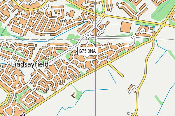 G75 9NA map - OS VectorMap District (Ordnance Survey) G75 9NA map - OS VectorMap District (Ordnance Survey)
