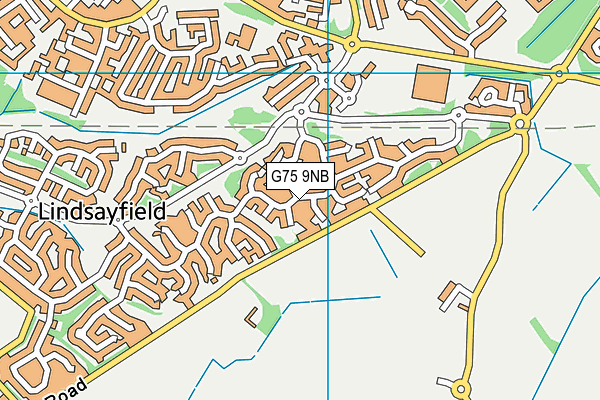 G75 9NB map - OS VectorMap District (Ordnance Survey) G75 9NB map - OS VectorMap District (Ordnance Survey)